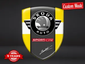 Skoda Logosticker Universal Exklusiv Anpassbar